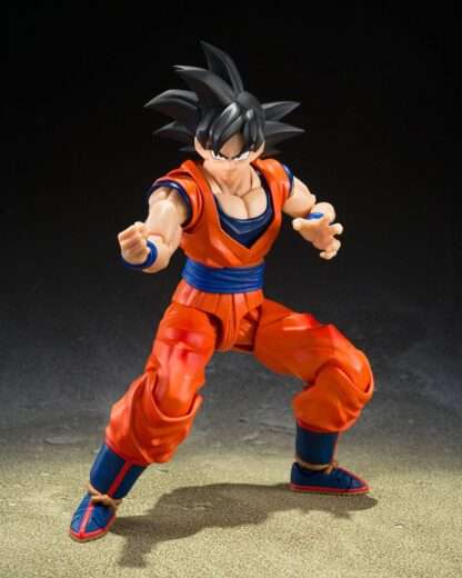 Dragon Ball Z S.H.Figuarts Actionfigur Son Goku (The Kind-Hearted Saiyan) 14 cm – Bild 3