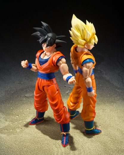 Dragon Ball Z S.H.Figuarts Actionfigur Son Goku (The Kind-Hearted Saiyan) 14 cm – Bild 7