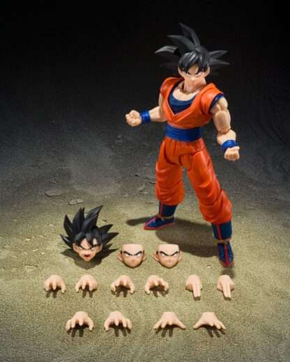 Dragon Ball Z S.H.Figuarts Actionfigur Son Goku (The Kind-Hearted Saiyan) 14 cm – Bild 8