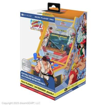 Super Street Fighter II tragbare Spielkonsole Retro Arcade Micro Player Pro – Bild 2