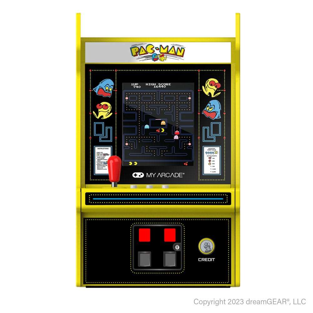 Pac-Man tragbare Spielkonsole Retro Arcade Micro Player Pro – Bild 5