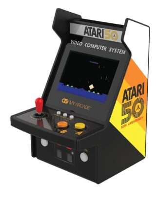 Atari tragbare Spielkonsole Retro Arcade Micro Player Pro