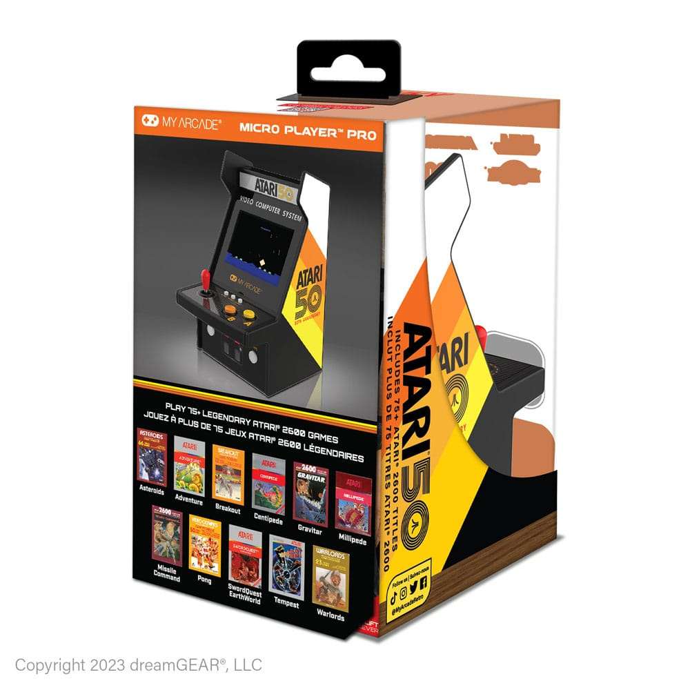 Atari tragbare Spielkonsole Retro Arcade Micro Player Pro – Bild 4