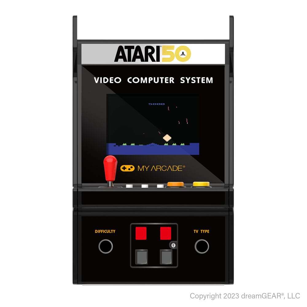 Atari tragbare Spielkonsole Retro Arcade Micro Player Pro – Bild 5