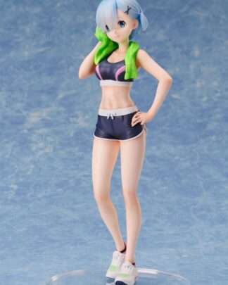 Re:Zero Starting Life in another World PVC Statue 1/7 Rem Sports Wear 23 cm         - Beschädigte Verpackung