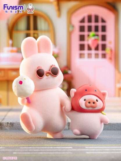 Momo Bunny Strawberry Town Series Minifiguren 10 cm Display (8)           - Beschädigte Verpackung – Bild 6
