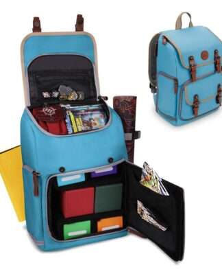 Enhance TCG Series Trading Card Backpack Designer Edition Blue Mid-Size