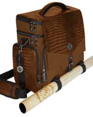 Enhance Tabletop Series Collectors Edition Adventurer's Travel Bag Brown