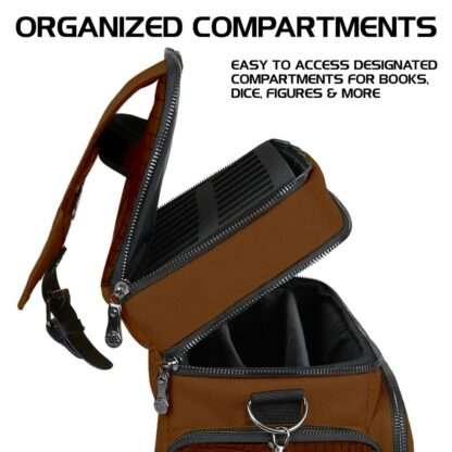 Enhance Tabletop Series Collectors Edition Adventurer's Travel Bag Brown – Bild 3