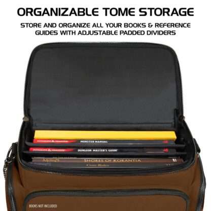 Enhance Tabletop Series Collectors Edition Adventurer's Travel Bag Brown – Bild 5