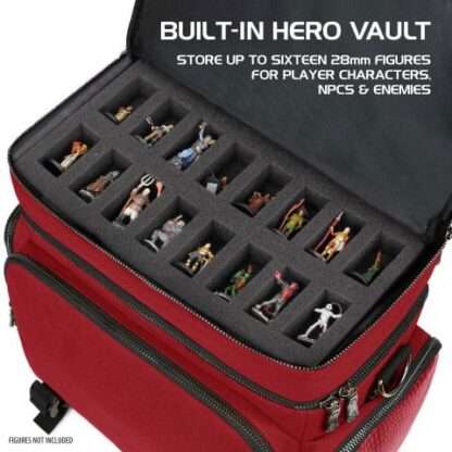 Enhance Tabletop Series Collectors Edition Adventurer's Travel Bag Red – Bild 2