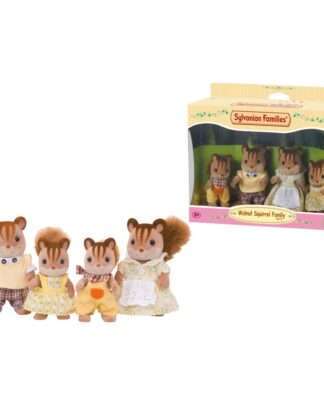 Sylvanian Families: Familie Walnuss Eichhörnchen Figur 7 cm