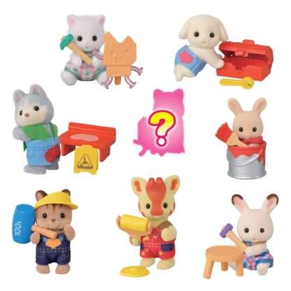 Sylvanian Families: Baustelle Babyfreunde Überraschungstüte Figur 5 cm – Bild 2