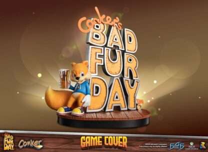 Conker´s Bad Fur Day Statue Game Cover Standard Edition 45 cm – Bild 3