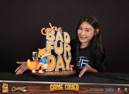 Conker´s Bad Fur Day Statue Game Cover Standard Edition 45 cm – Bild 4