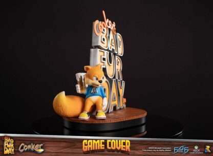 Conker´s Bad Fur Day Statue Game Cover Standard Edition 45 cm – Bild 8
