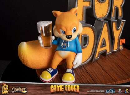 Conker´s Bad Fur Day Statue Game Cover Standard Edition 45 cm – Bild 13