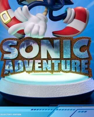 Sonic Adventure PVC Statue Sonic the Hedgehog Collector's Edition 23 cm - Stark beschädigte Verpackung