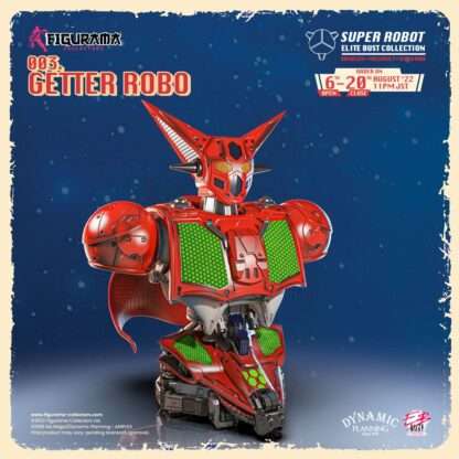 Getter Robo Super Robot Elite Büste 1/3 Getter Robo 26 cm – Bild 2