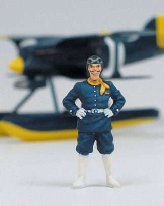 Porco Rosso Model-Kit mit Figur 1/48 Curtiss R3C-0 Seaplane & Curtis