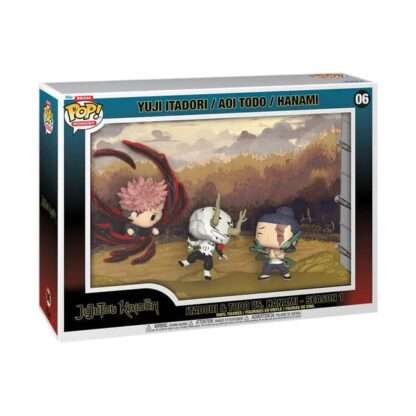 Jujutsu Kaisen POP Moments Vinyl Figuren Itadori & Todo vs Hanami 9 cm - Beschädigte Verpackung – Bild 2