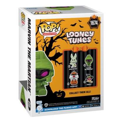 Looney Tunes POP! Television Vinyl Figur Halloween Marvin(Mummy) 9 cm - Beschädigte Verpackung – Bild 3