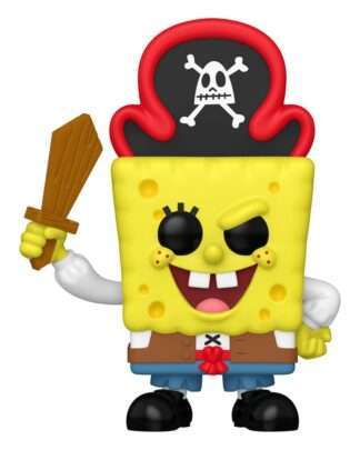 SpongeBob Schwammkopf POP! Vinyl Figur SquarePants (Pirate) 9 cm