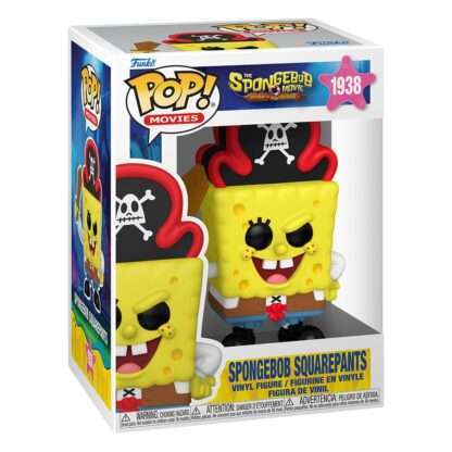 SpongeBob Schwammkopf POP! Vinyl Figur SquarePants (Pirate) 9 cm – Bild 2