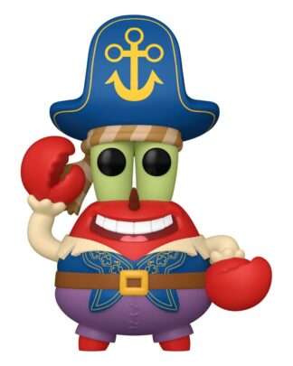 SpongeBob Schwammkopf POP! Vinyl Figur Mr. Krabs (Pirate) 9 cm