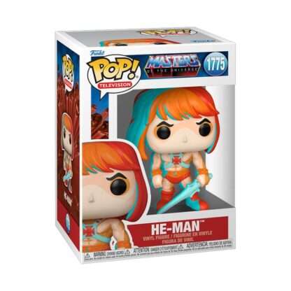 Masters of the Universe POP! Television Vinyl Figur He-Man (Comic Deco) 9 cm – Bild 2
