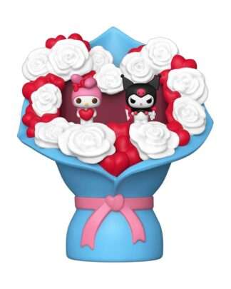 Sanrio Bitty POP! Bouquet Vinyl Figuren My Melody & Kuromi (Valentine) 4 cm