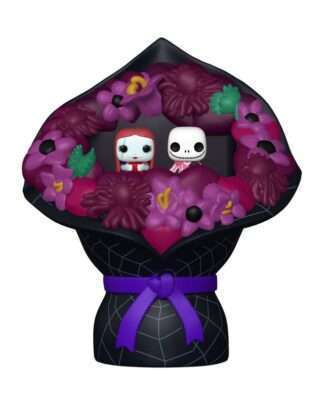 Nightmare Before Christmas Bitty POP! Bouquet Vinyl Figuren Sally & Jack Skellington (Valentine) 4 cm