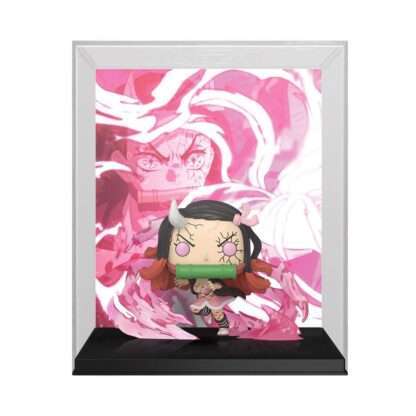 Demon Slayer: Kimetsu no Yaiba POP! Animation Cover Vinyl Figur Nezuko 9 cm  - Beschädigte Verpackung