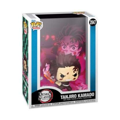 Demon Slayer: Kimetsu no Yaiba POP! Game Cover Vinyl Figur Tanjiro 9 cm  - Beschädigte Verpackung – Bild 2