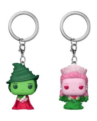 Wicked POP! Vinyl Schlüsselanhänger 2er-Pack G&E (Ombre) 4 cm