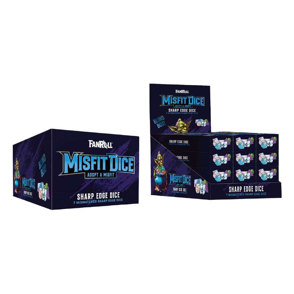 Misfit Adopt a Misfit Würfel Set Blind Box Sharp Edge Dice Sortiment (12) – Bild 3