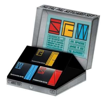Metal Gear Solid Replik Keycard Set Limited Edition - Beschädigte Verpackung