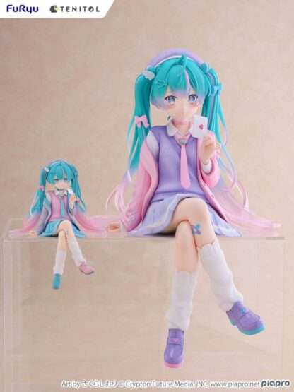 Hatsune Miku Tenitol Noodle Stopper PVC Statue Love Blazer 32 cm - Beschädigte Verpackung – Bild 6