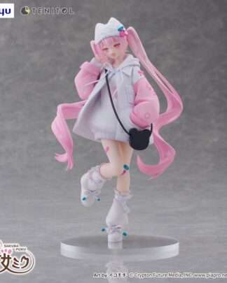 Hatsune Miku Tenitol PVC Statue Sakura Miku Cool style [petit] 19 cm
