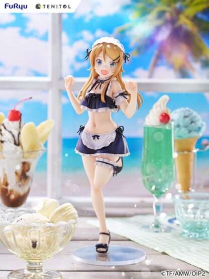 Ore no Imouto ga Konna ni Kawaii Wake ga Nai. Tenitol Tall PVC Statue Kousaka Kirino swimsuits maid Ver. 30 cm – Bild 2