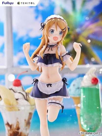 Ore no Imouto ga Konna ni Kawaii Wake ga Nai. Tenitol Tall PVC Statue Kousaka Kirino swimsuits maid Ver. 30 cm – Bild 9