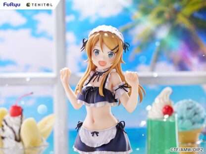Ore no Imouto ga Konna ni Kawaii Wake ga Nai. Tenitol Tall PVC Statue Kousaka Kirino swimsuits maid Ver. 30 cm – Bild 11