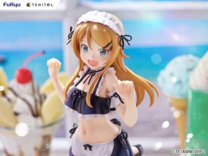 Ore no Imouto ga Konna ni Kawaii Wake ga Nai. Tenitol Tall PVC Statue Kousaka Kirino swimsuits maid Ver. 30 cm – Bild 13