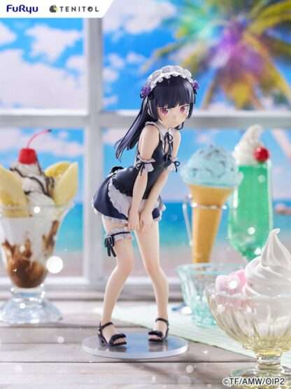 Ore no Imouto ga Konna ni Kawaii Wake ga Nai. Tenitol Tall PVC Statue Kuroneko swimsuits maid Ver. 27 cm – Bild 2