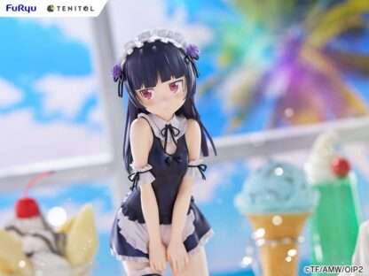 Ore no Imouto ga Konna ni Kawaii Wake ga Nai. Tenitol Tall PVC Statue Kuroneko swimsuits maid Ver. 27 cm – Bild 12