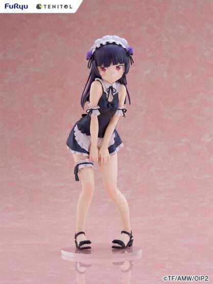 Ore no Imouto ga Konna ni Kawaii Wake ga Nai. Tenitol Tall PVC Statue Kuroneko swimsuits maid Ver. 27 cm – Bild 15