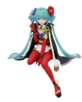 Hatsune Miku Noodle Stopper PVC Statue Flower Fairy Camellia 15 cm