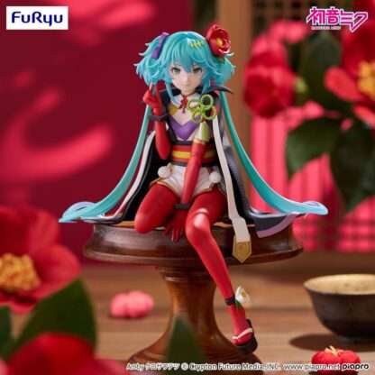 Hatsune Miku Noodle Stopper PVC Statue Flower Fairy Camellia 15 cm – Bild 9