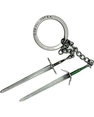 The Witcher III: Wild Hunt Schlüsselanhänger Geralt Two Swords