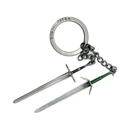 The Witcher III: Wild Hunt Schlüsselanhänger Geralt Two Swords